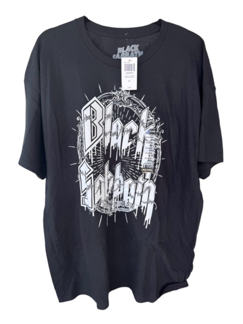 Black Sabbath Graphic T-Shirt size xl